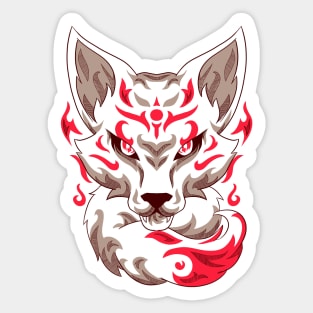 Kitsune Sticker